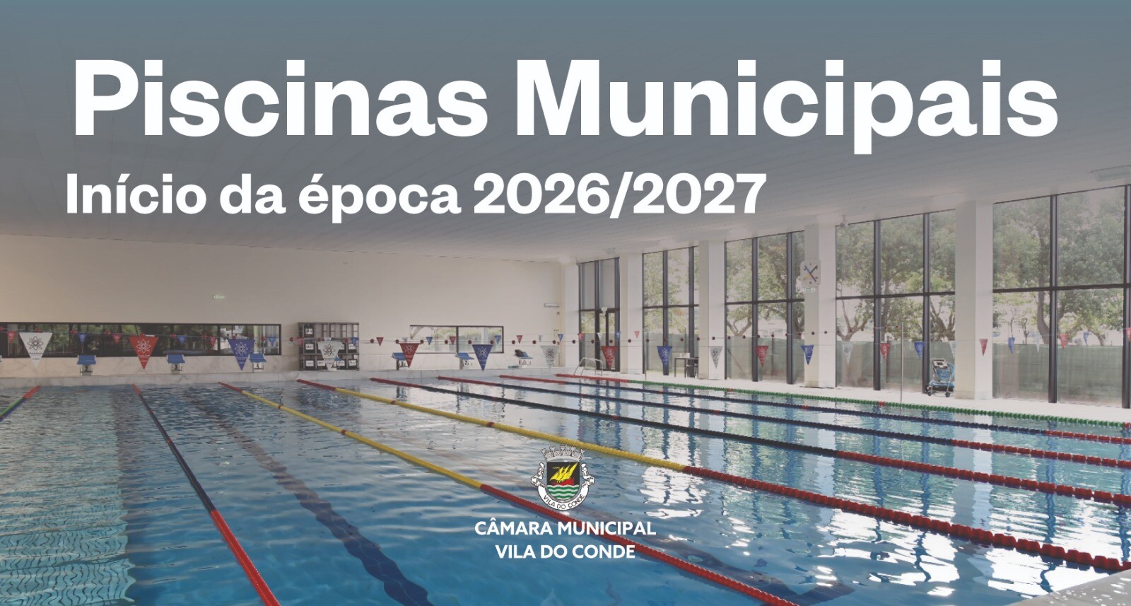 Piscinas Municipais iniciam nova época em outubro