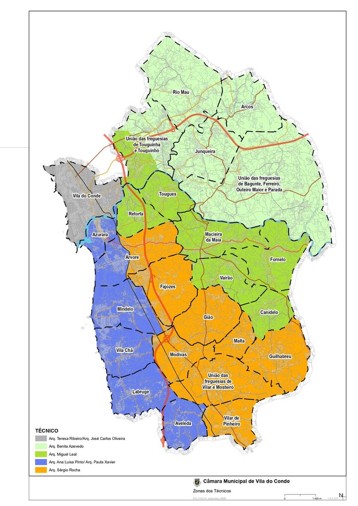 Mapa Zoneamento T&eacute;cnicos